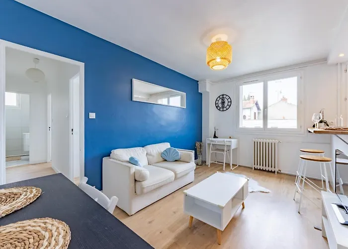 Апартаменты Le T3 Cote Pavee Parking Facile